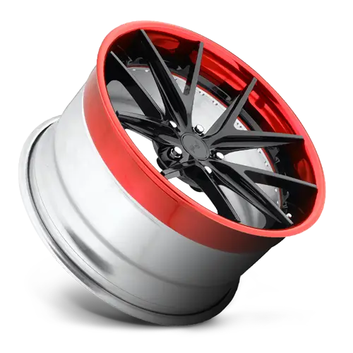 Niche Forged Misano Gloss Black Center | Transparent Red Lip - Image 2